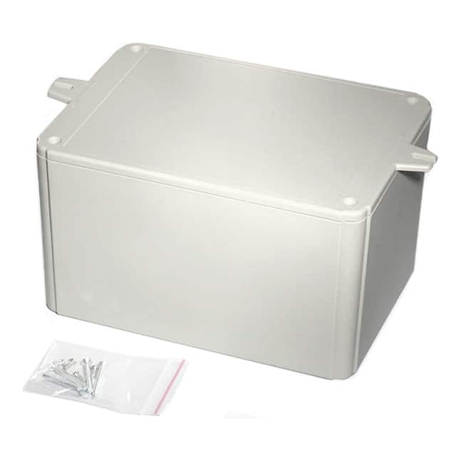 RL6585-F BOX ABS GRAY 6.890"L X 4.921"W