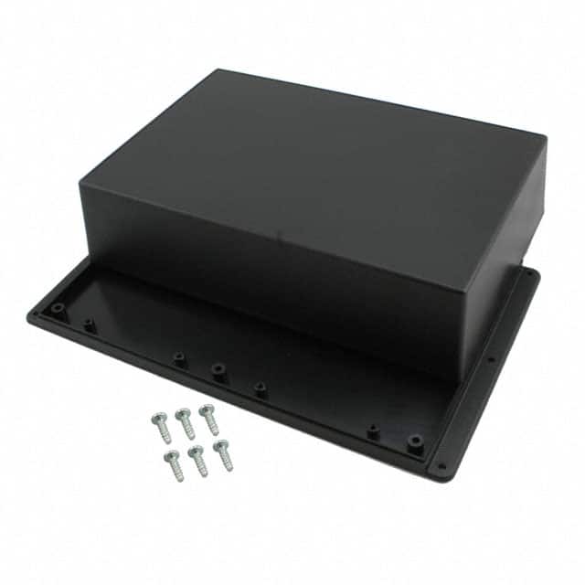 WM094I,BK BOX ABS BLACK 9.500"L X 6.340"W