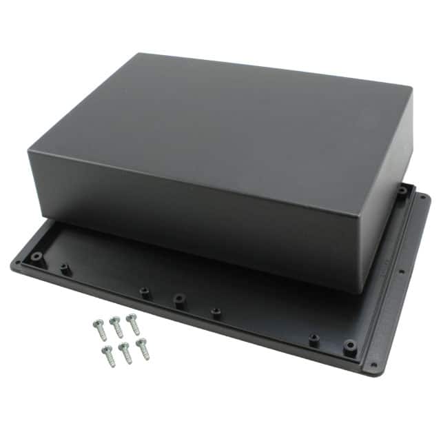 WM094,BK BOX ABS BLACK 9.500"L X 6.340"W