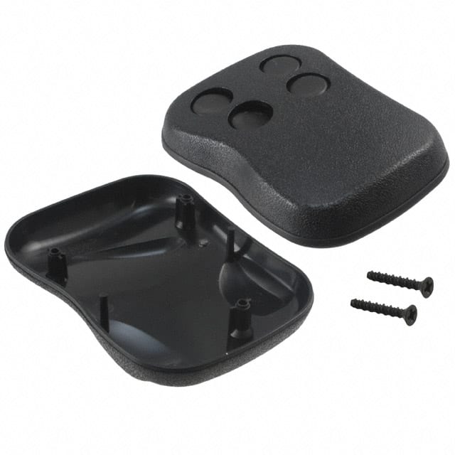 CA10B4,BK KEY FOB ABS BLACK 3.4"L X 2.56"W