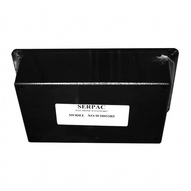 WM053RI,BK BOX ABS BLACK 5.620"L X 3.250"W