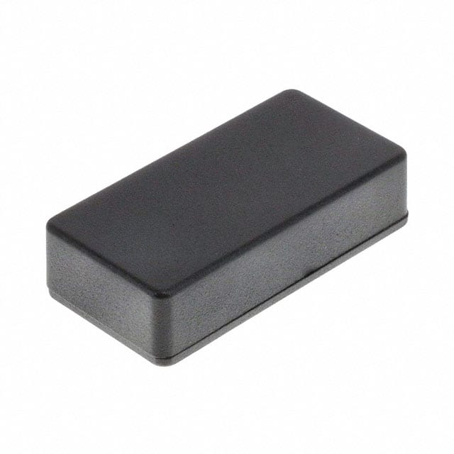 1590WGBK BOX ALUM BLACK 3.937"L X 1.969"W