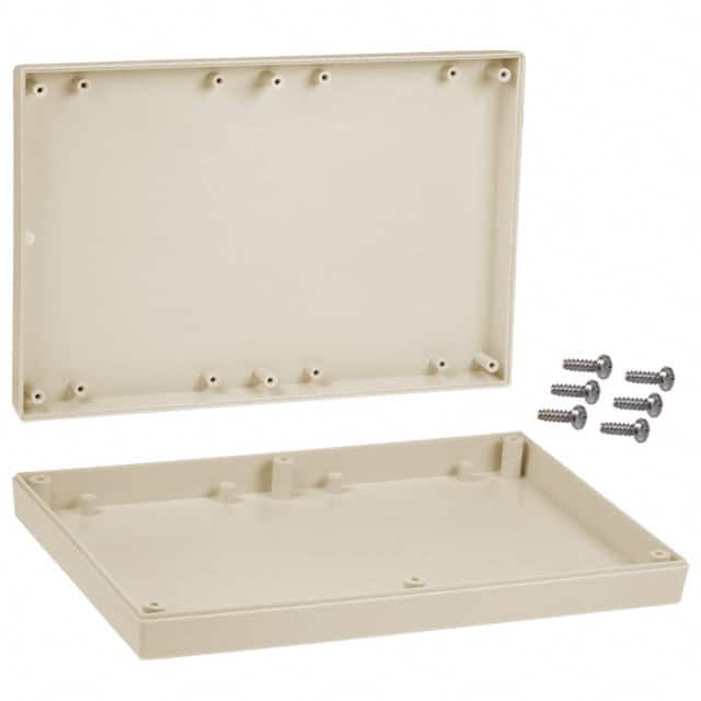 191I,AL BOX ABS ALMOND 9.500"L X 6.340"W