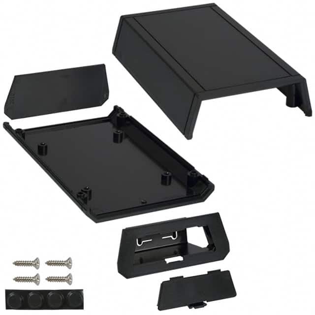 A279V,BK BOX ABS BLACK 5.310"L X 3.350"W