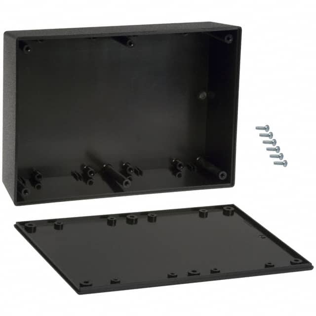 073,BK BOX ABS BLACK 6.880"L X 4.880"W
