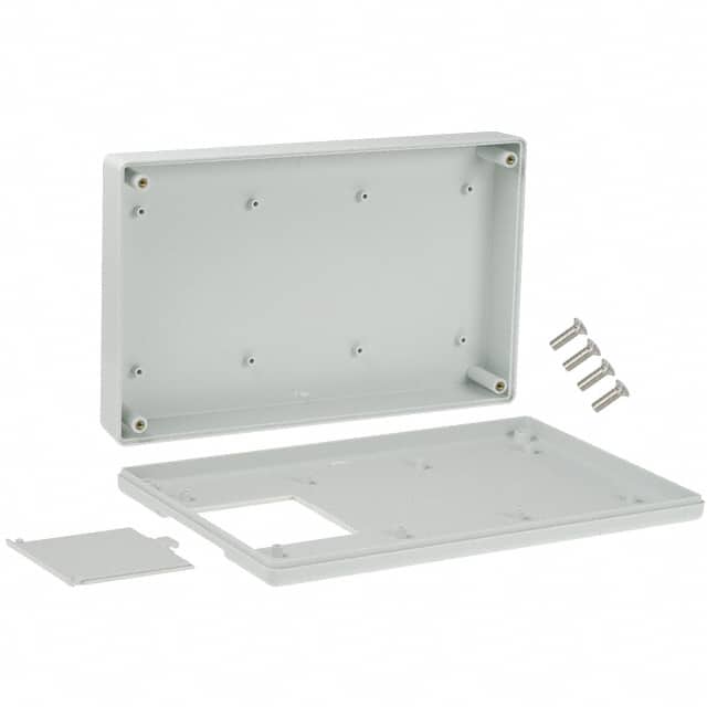 1599KGYBAT BOX ABS GRAY 8.661"L X 5.512"W