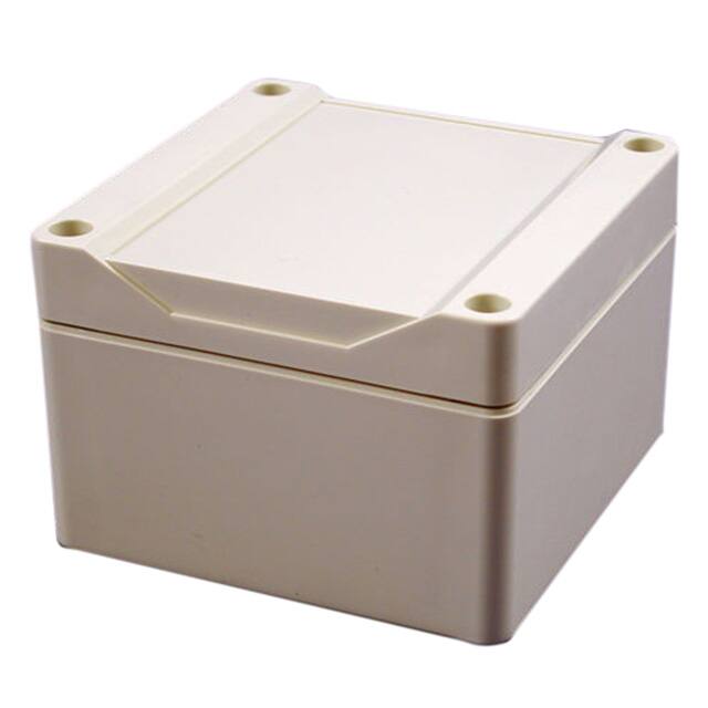 1555E2GY BOX PLAS GRAY 3.543"L X 3.543"W