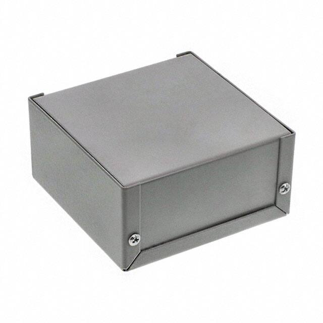 1411J BOX ALUM GRAY 3.990"L X 3.990"W