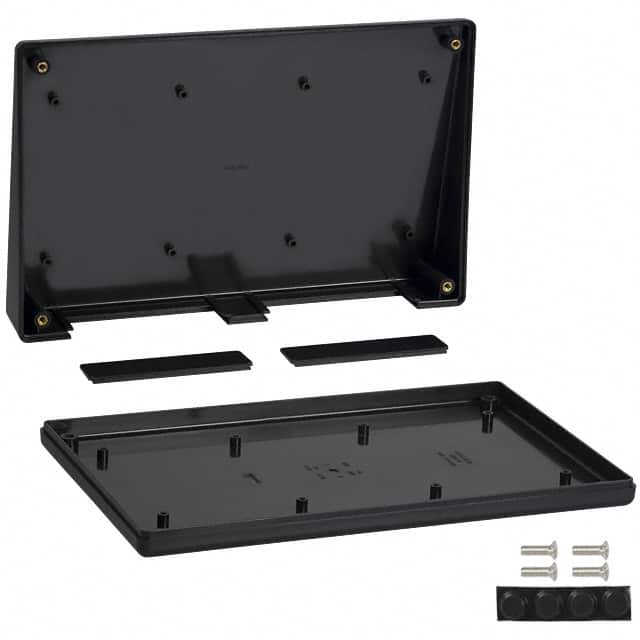 1599KTSBK BOX ABS BLACK 8.661"L X 5.512"W