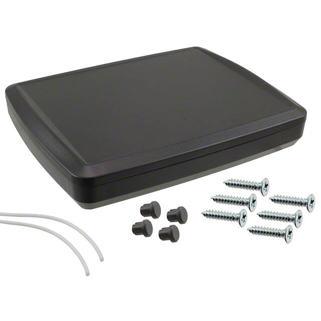 TBG-32611-B BOX ABS BLACK 7.480"L X 5.906"W
