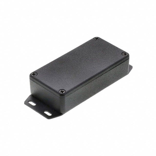 1590GFBK BOX ALUM BLACK 3.937"L X 1.969"W