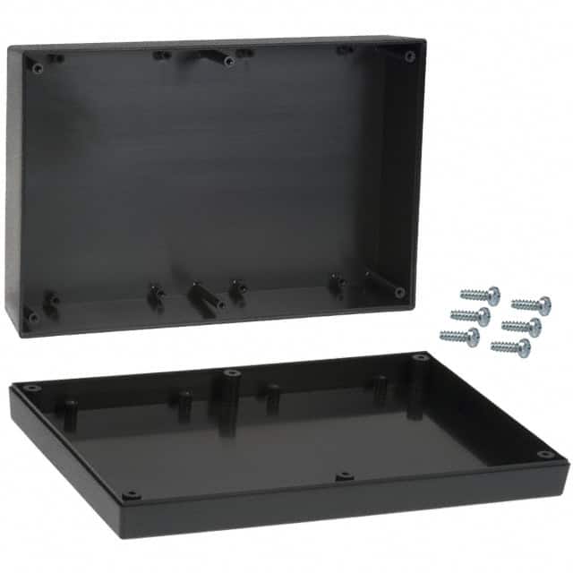 193,BK BOX ABS BLACK 9.500"L X 6.340"W