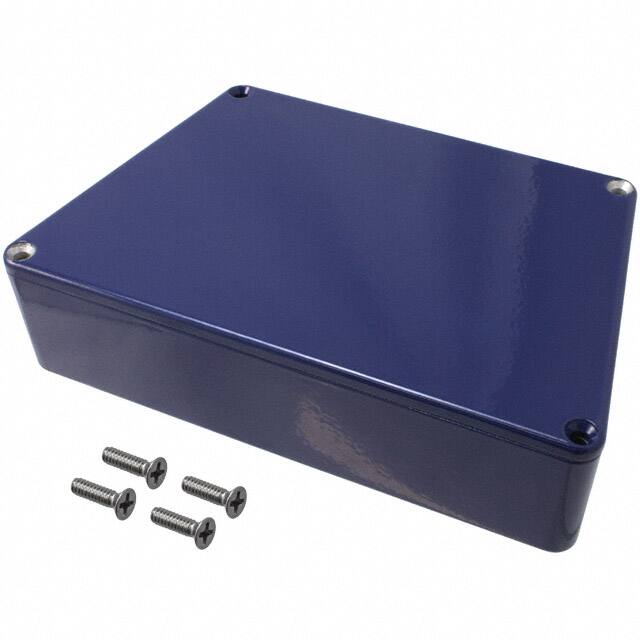 1590TRPCCB BOX ALUM BLUE 5.946"L X 3.740"W