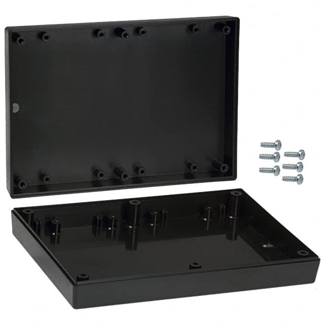 171,BK BOX ABS BLACK 6.880"L X 4.880"W
