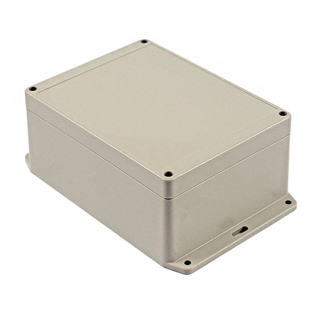 RP1245BF BOX ABS GRAY 7.680"L X 5.060"W