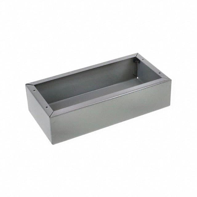1441-10 CHASSIS STEEL GRAY 4"L X 8"W