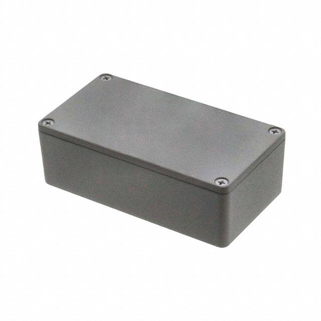 1590N1GY BOX ALUM GRAY 4.724"L X 2.579"W