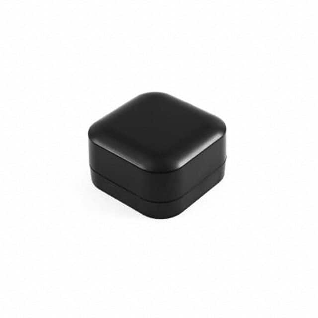 1557B2BK BOX PLAS BLK 3.150"L X 3.150"W