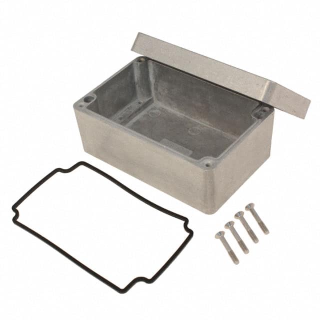 1550Z108 BOX ALUM UNPTD 4.937"L X 3.165"W