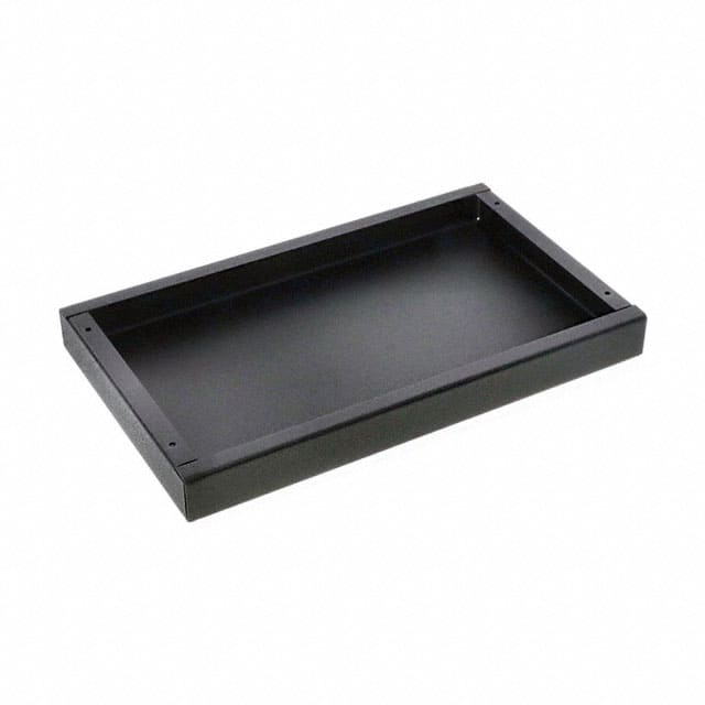 1441-15BK3 CHASSIS STEEL BLACK 6"L X 10"W