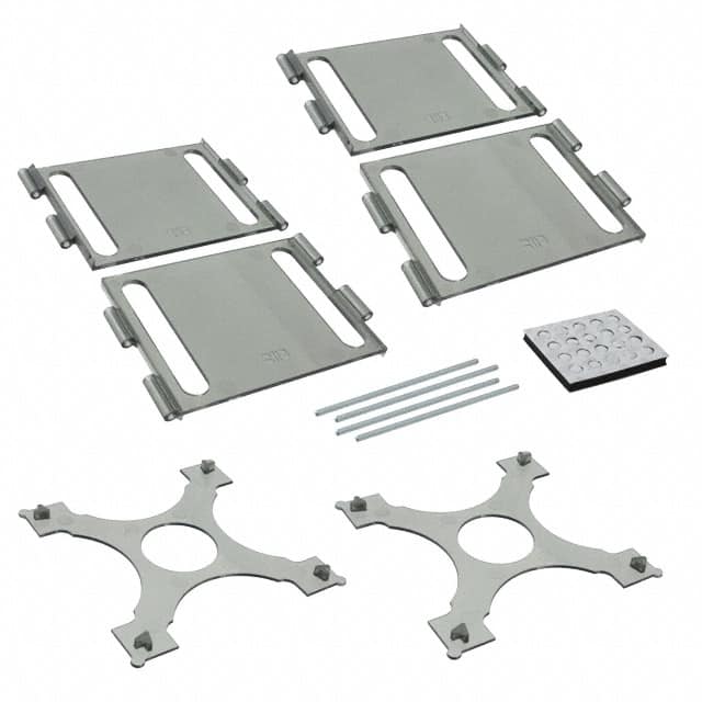 BG-32618 BOX ABS SMOKE 5"L X 5"W