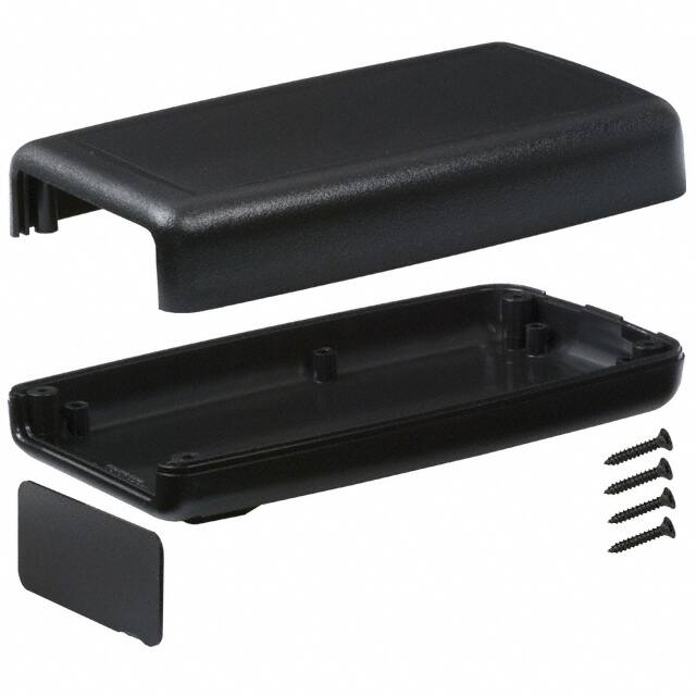 H67PC,BK BOX ABS BLACK 4.940"L X 2.750"W
