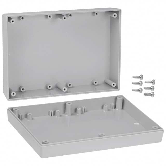 172I,GY BOX ABS GRAY 6.880"L X 4.880"W