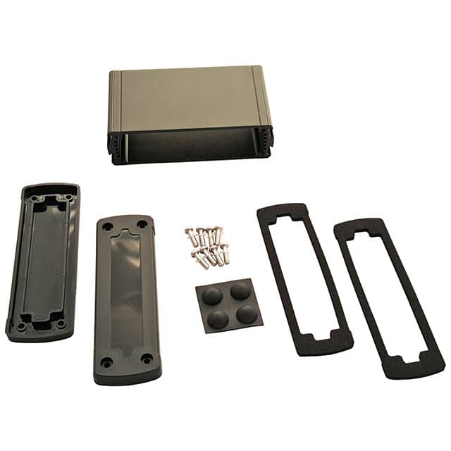 EXN-23353-BKP BOX ALUM BLACK 2.717"L X 4.476"W