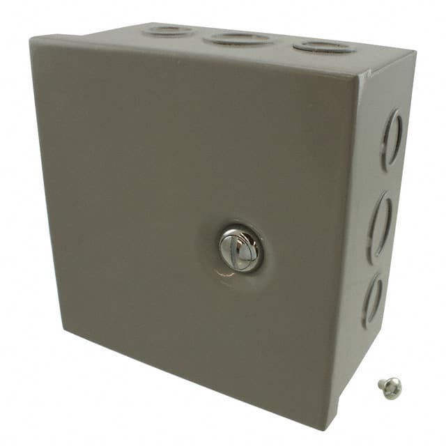 JBH-4945-KO BOX STEEL GRAY 3.500"L X 6"W