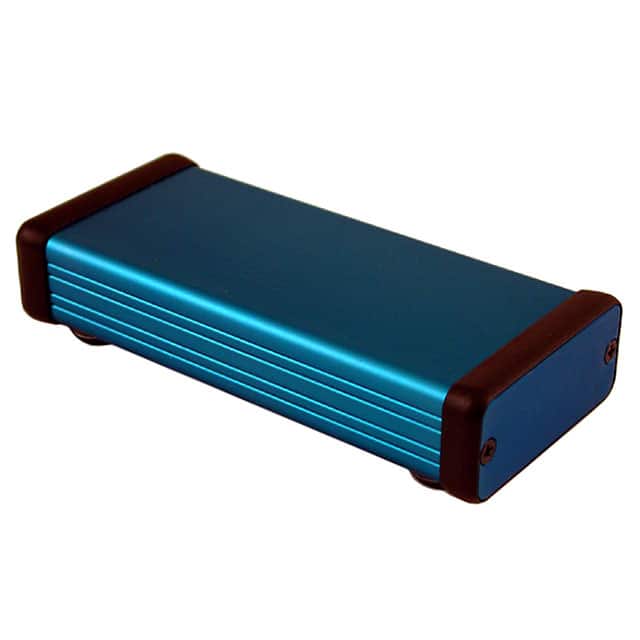 1455C1201BU BOX ALUM BLUE 4.724"L X 2.126"W