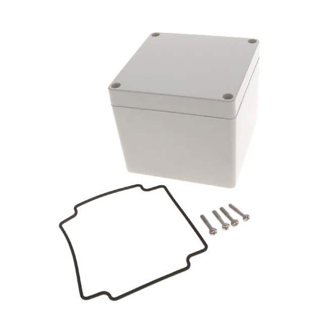 1554LAGY BOX ABS GRAY 4.134"L X 4.134"W