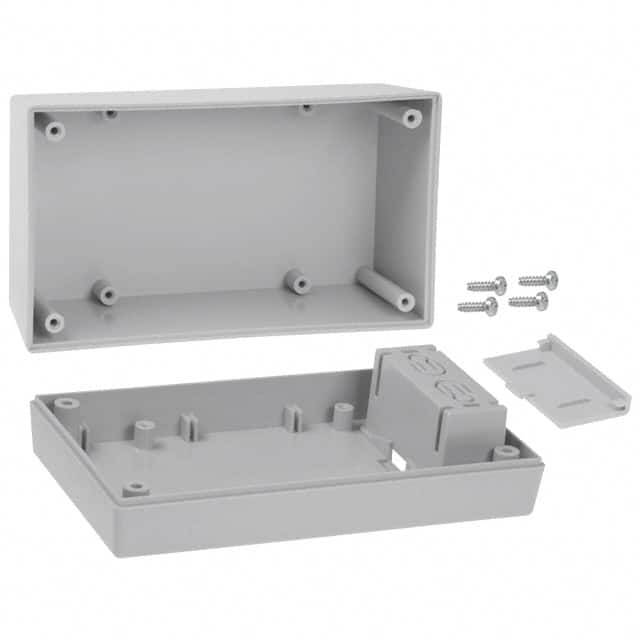 253I,GY BOX ABS GRAY 5.620"L X 3.250"W