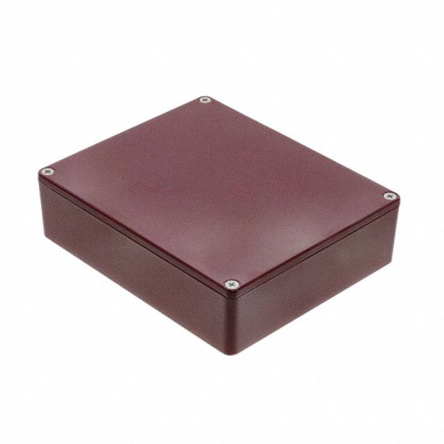 1590XXRD BOX ALUM RED 5.72"L X 4.77"W
