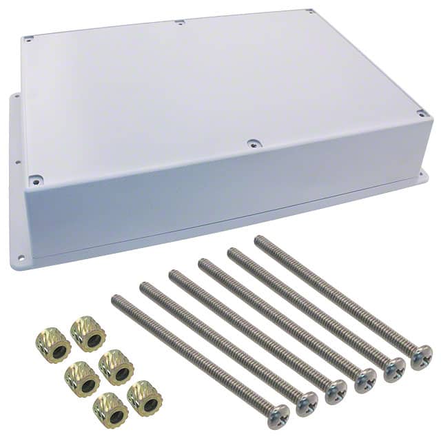 WM093RI,GY BOX ABS GRAY 9.500"L X 6.340"W
