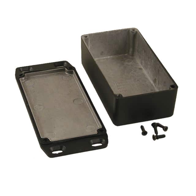 1590WN1FLBK BOX ALUM BLACK 4.764"L X 2.598"W