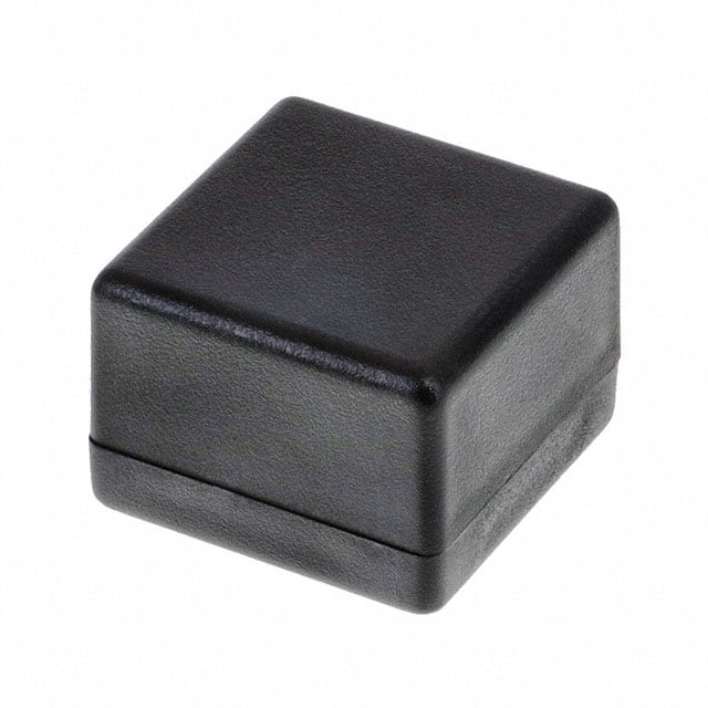 1594RABK BOX ABS BLACK 2.205"L X 2.205"W