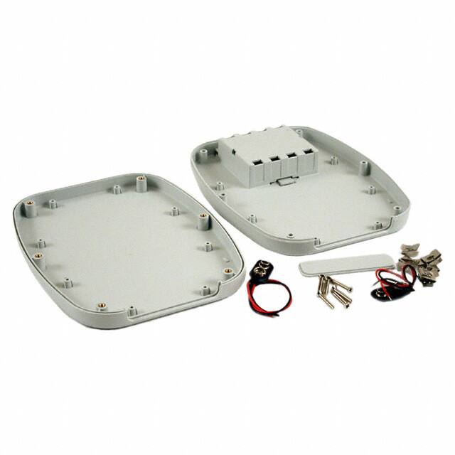 1599TABMGYBAT BOX ABS GRAY 6.692"L X 5.315"W