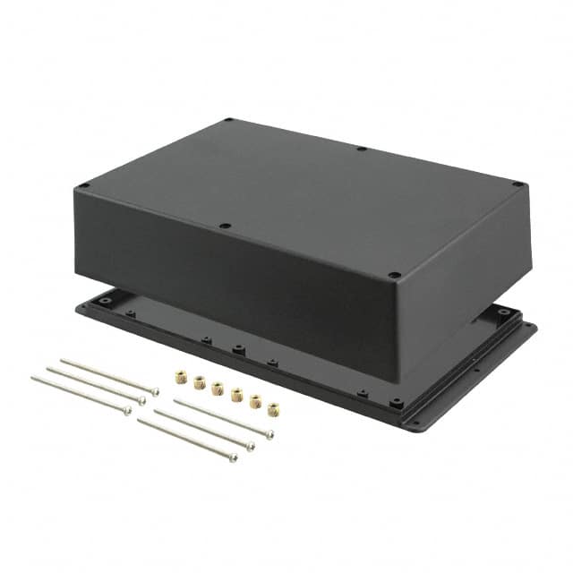 WM094R,BK BOX ABS BLACK 9.500"L X 6.340"W