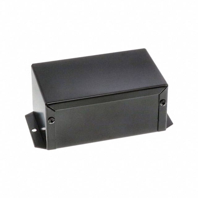 1411FBNBK BOX ALUM BLACK 5"L X 3.010"W
