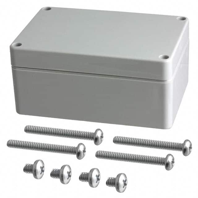 RB53P06G16G BOX PLAS GRAY 4.724"L X 3.152"W