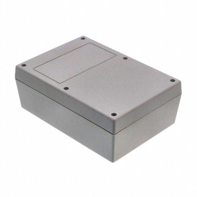 173I,GY BOX ABS GRAY 6.880"L X 4.880"W