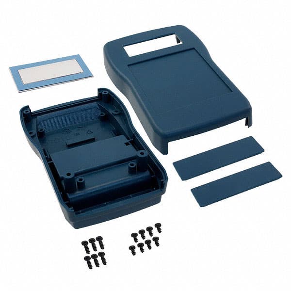 270102100 BOX ABS BLU-GRN 4.921"L X 3.15"W