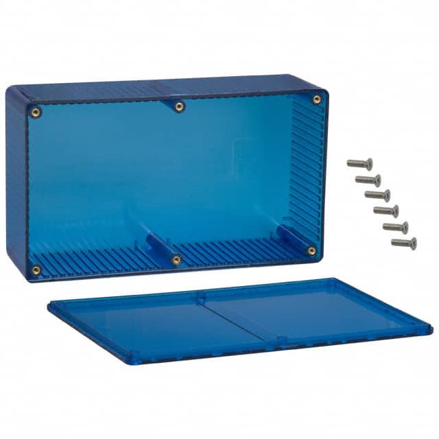 1591ETBU BOX PLAS BLUE 7.480"L X 4.331"W