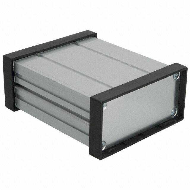 EX-4500 BOX ALUM BLACK/SLV 3.81"LX3.14"W