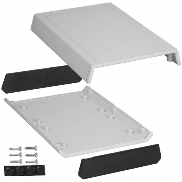 A41,GY BOX ABS GRAY 7.120"L X 5"W