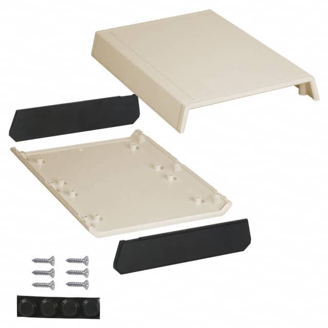 A41,AL BOX ABS ALMOND 7.120"L X 5"W
