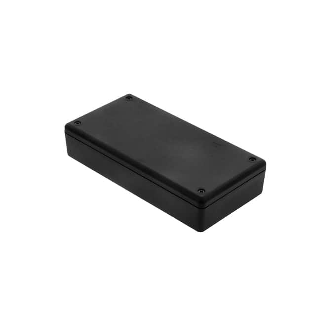 1599REBK BOX ABS BLACK 6.693"L X 3.366"W