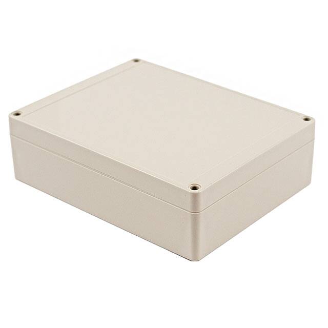 RP1275 BOX ABS GRAY 7.360"L X 5.790"W