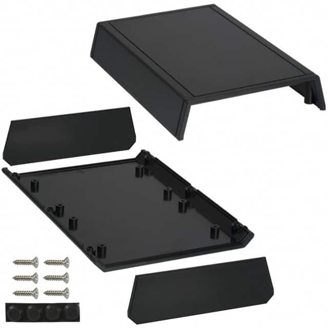 A42,BK BOX ABS BLACK 7.120"L X 5"W