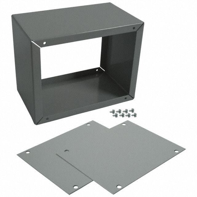 CU-728 CABINET STEEL GRAY 4"L X 5"W